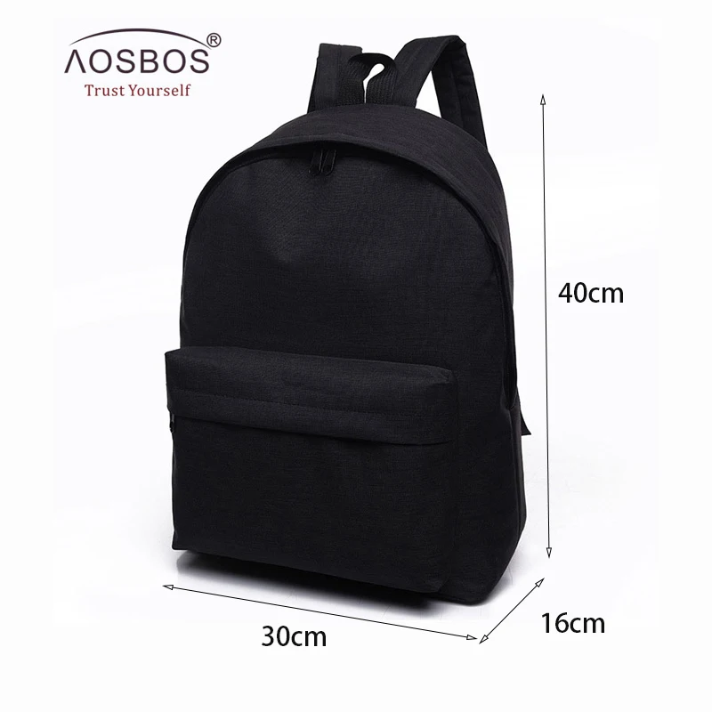 black back pack bag