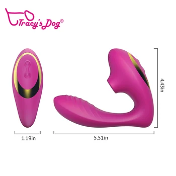 Tracy's Dog 10 Speeds Vagina Sucking Vibrator G Spot Clit Dildo Vibrator Clitoris Stimulator Sex Toys Female Anal Vibrators 5