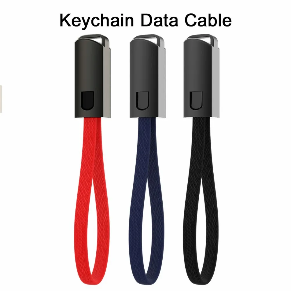 Портативный короткий кабель брелок, зарядное устройство USB для iPhone Xiaomi/type C/Micro USB C шнур Быстрая Зарядка Синхронизация данных кабели для телефонов аксессуар