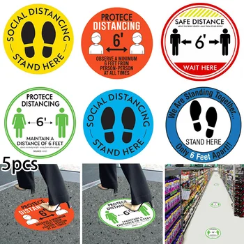

KEEP YOUR DISTANCE - SOCIAL DISTANCING SIGN Plastic Boards Vinyl Stickers Signs