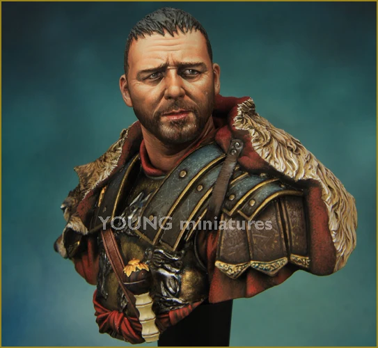1/10 Roman General 1st Century AD Resin Figure Bust GK Movie role Historical themes Uncoated No colour | Игрушки и хобби