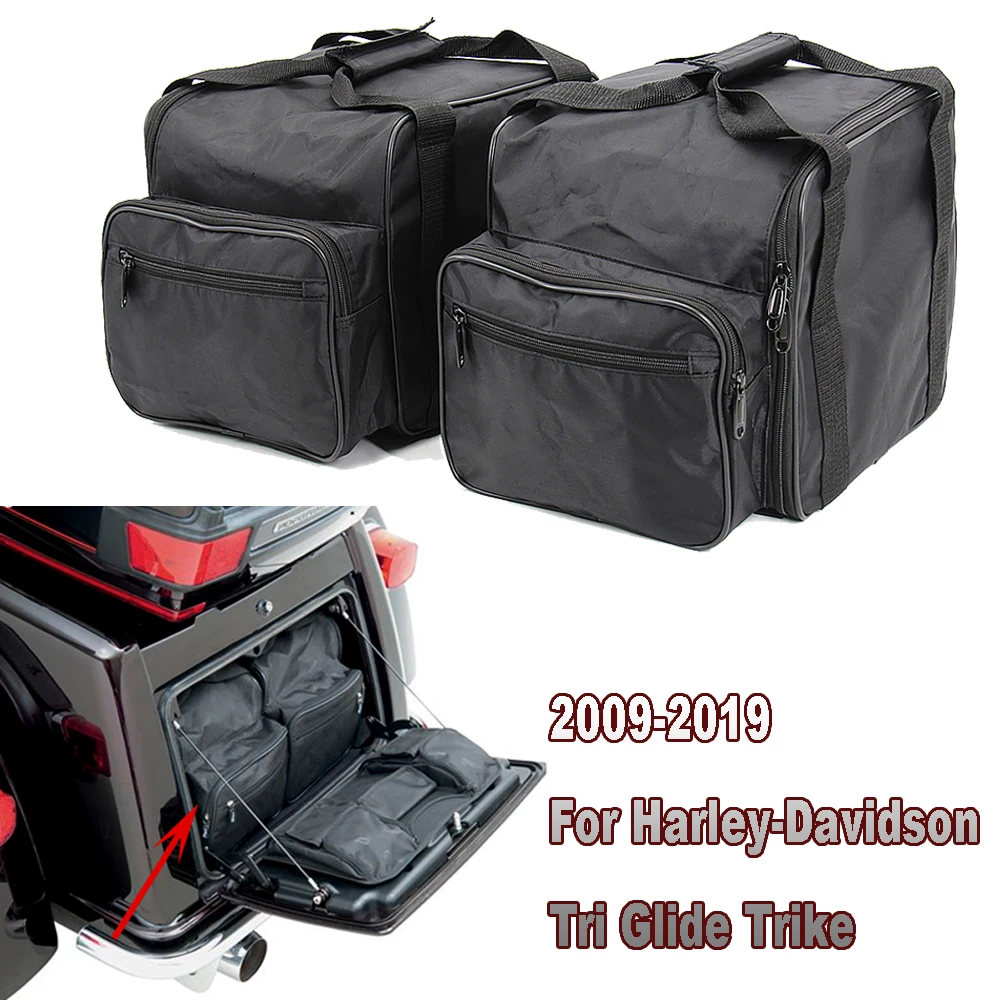 Borse Laterali Per Moto Borsa Per Bagagliaio Borsa Per Bagagli Per Harley-Davidson Tri Glide Trike 2009-2019 & Street Glide Trike - Flhxxx