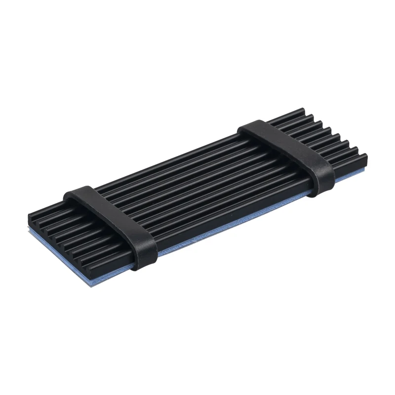 SSD heatsink 2pcs aluminum M.2 hard disk heat dissipation radiator cooling silicon thermal pad for NGFF NVME M2 2280 PCIE