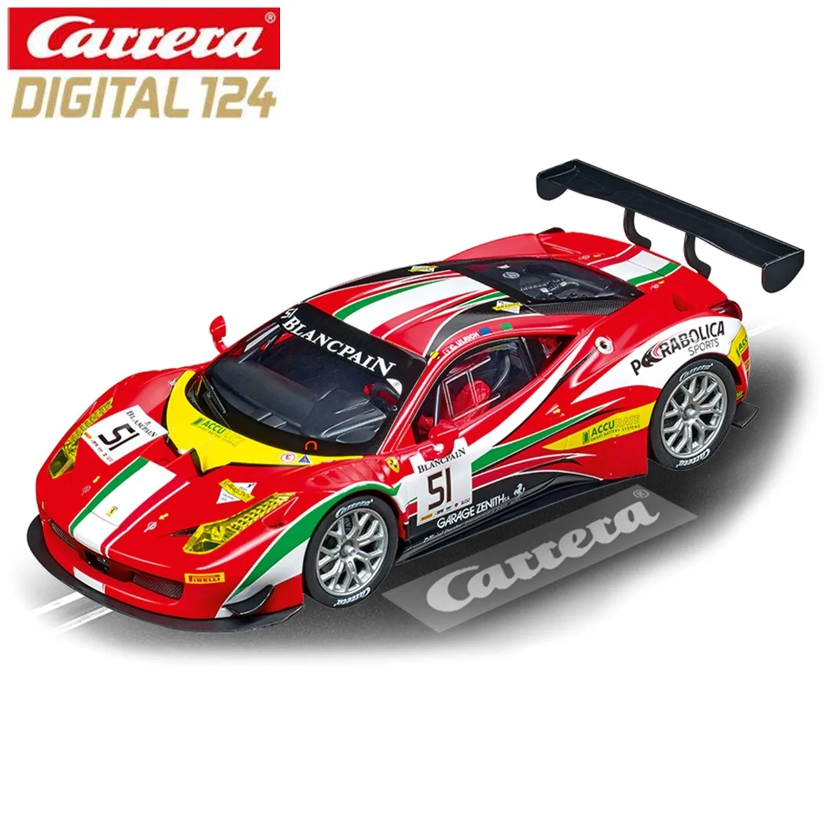 カレラ carrera DIGITAL 124 フェラーリ458イタリア GT3