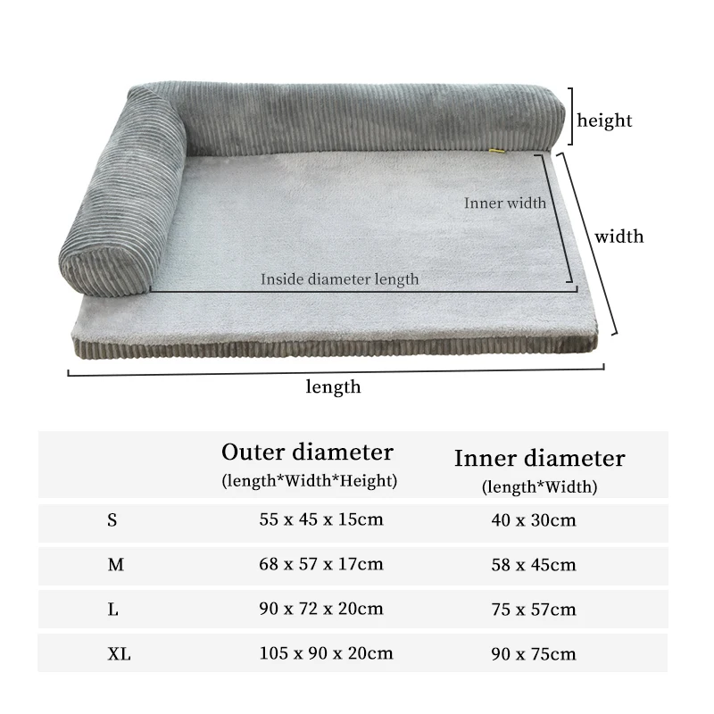 Corduroy Large Dog Bed Sofa Dog Cat Pet Cushion For Big Dogs Washable Cat Nest Teddy Puppy Mat Kennel Square Pillow Pet House Corduroy Large Dog Bed Sofa Dog Cat Pet Cushion For Big Dogs Washable Cat Nest Teddy Puppy Mat Kennel Square Pillow Pet House