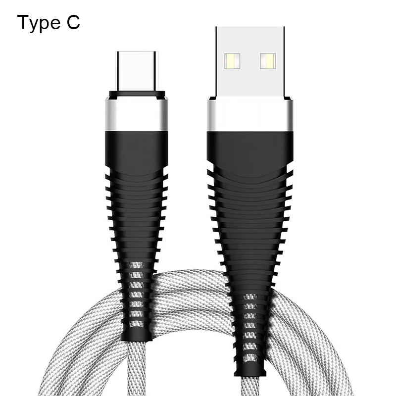 2а 1 м usb type-C кабель для USB C кабель для samsung S10 для мобильного телефона Xiaomi USBC Быстрая зарядка зарядное устройство Шнур USB-C type-C кабель