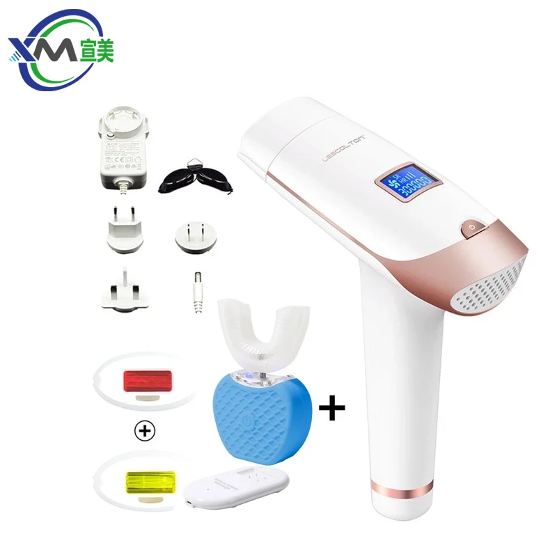 Постоянный Lescolton IPL эпилятор lcd дисплей машина лазерная электрическая депилятор бикини триммер электрический IPL эпилятор