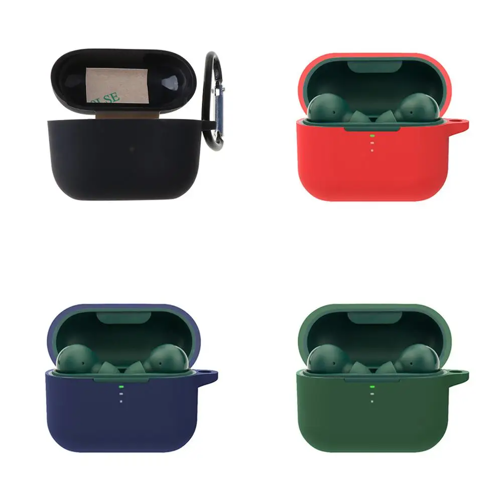 

Washable Silicone Protective Cover Shell Anti-fall Earphone Case for QCY T10 Bluetooth Earphone Accessories