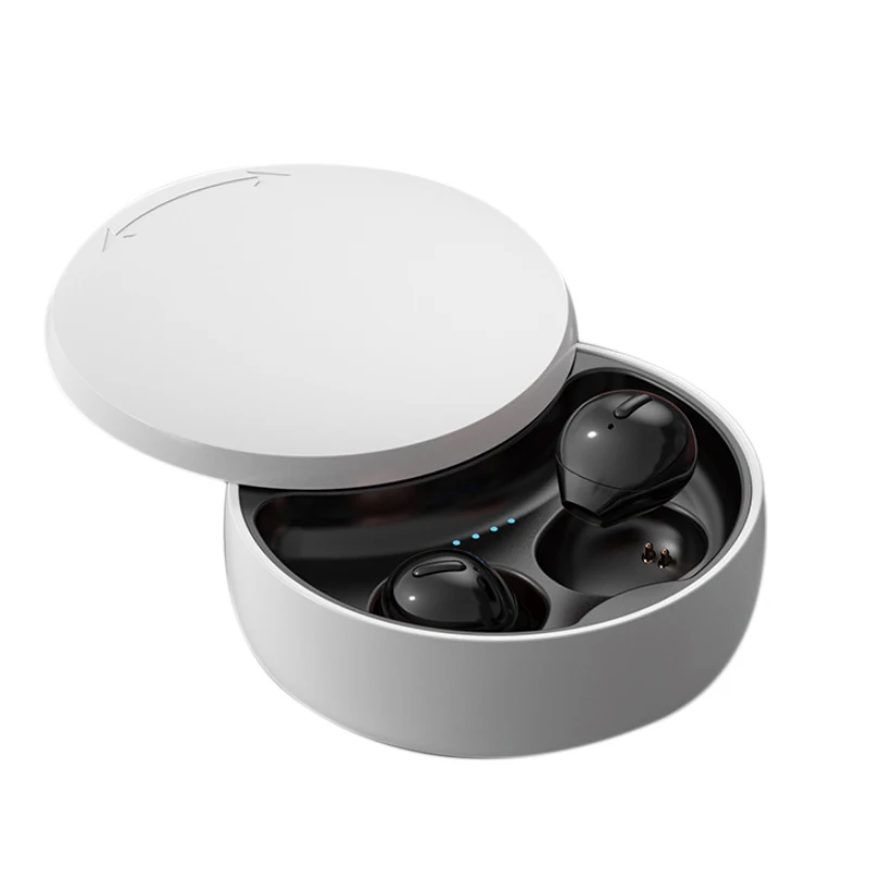 

X21S Wireless Bluetooth 5.0 Mini Sports Earphone with Charging Case Black