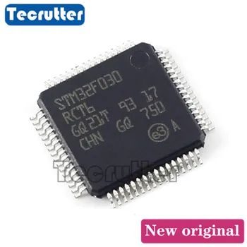 

10PCS STM32F030RCT6 LQFP64 32F030RCT6 32BIT 256KB FLASH STM32F030RCT6