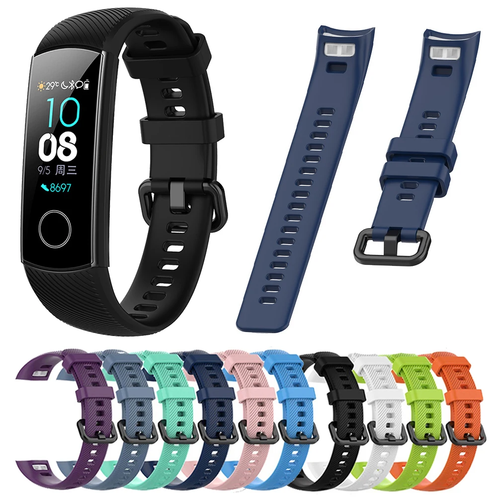 Silicone Replacement Wrist Strap for Fitness Tracker Bracelet