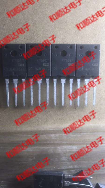 5 шт./лот K75DET IKFW75N60ET-247 600V 75A