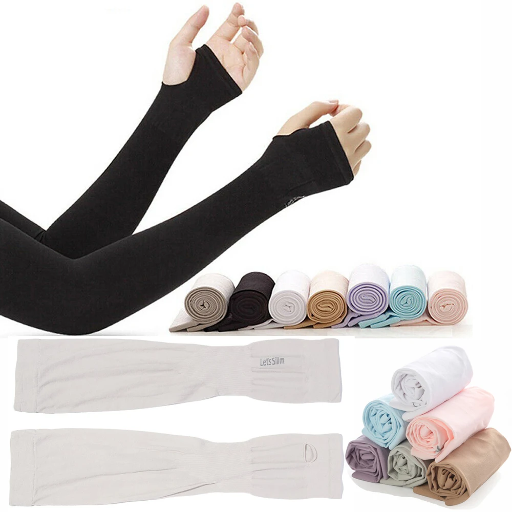 Bajo costo Fundas elásticas de protección de mano para el sol, 1 par de fundas para el brazo con protección UV de mano, refrigeración para verano, correr, pescar, ciclismo, suministros de ropa deportiva JlwjeOWLKYD Bajo costo Fundas elásticas de protección de mano para el sol, 1 par de fundas para el brazo con protección UV de mano, refrigeración para verano, correr, pescar, ciclismo, suministros de ropa deportiva JlwjeOWLKYD