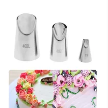 3 шт. печенье, торты DIY Набор насадок десерт декораторы трубопровод крем Кондитерская сумка кухонная жаропрочная посуда