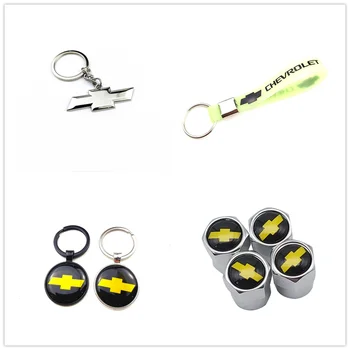 

2020 3D Car Keychain Key Holder Logo Car Fashion for Chevrolet Colorado Cruze Spark Captiva Malibu Trax Aveo Glue Sticker