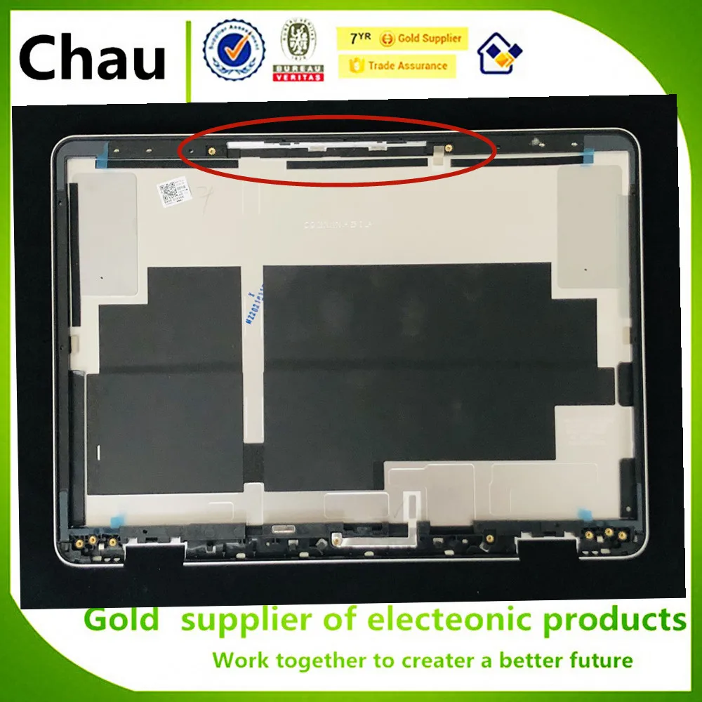 

Chau New For Samsung Chromebook XE520QAB LCD Back Cover Silver BA98-01634A