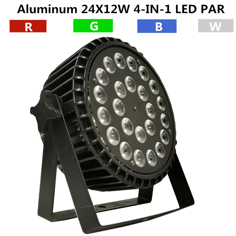 24X12W RGBW LED PAR Светильник DJ Light профессиональное оборудование для сцены led wash