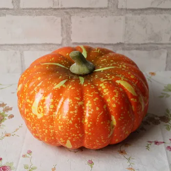 

1PC High Quality Halloween Decoration Halloween Artificial Pumpkin Simulation Fake Lifelike Props Garden Home Decor Dropship H5