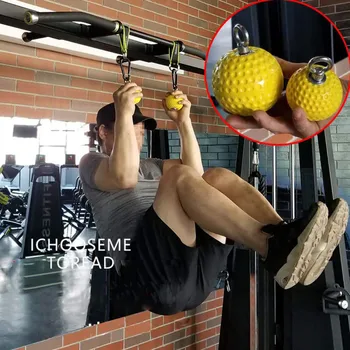 

Climbing Pull Up Power Ball Hold Grips Durable Strength Trainer Exerciser Spherical Shape Increases Forearm And Grip Strength