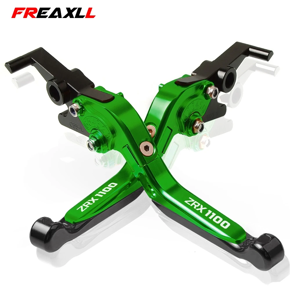 

For Kawasaki ZRX1100 ZRX 1100 1999-2007 2000 2001 2002 2003 Motorcycle CNC Adjustable Foldable Brake Clutch Lever Handle Grips