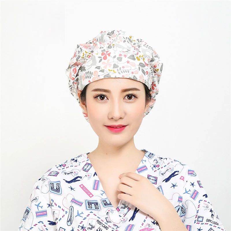 Vkamoli, высокое качество, медицинские рабочие шапки, шапка для операционной комнаты, хирургическая шапка для домашних животных, больница для длинных волос, медицинский хирургический колпачок - Цвет: hat
