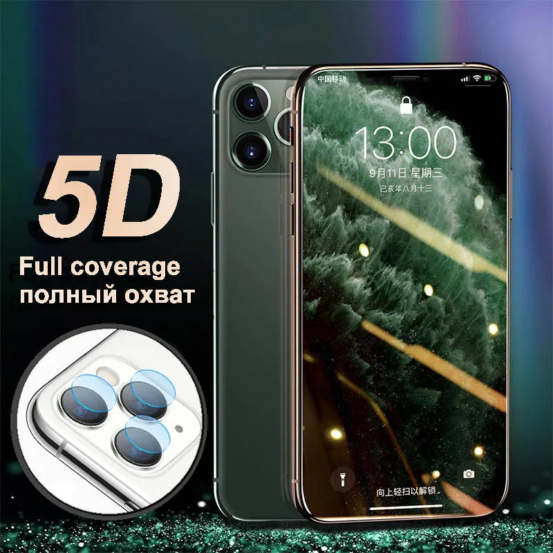 Закаленное защитное стекло для iPhone 7 11 X XR защита экрана 8 Plus 6S 6 Pro Max XS
