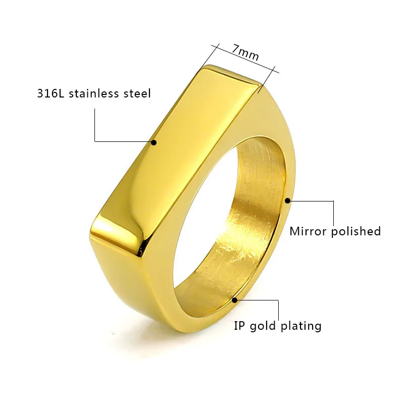 Gold/Silver Geometric Metal Ring for DIY Clothing and Hardware Accessories