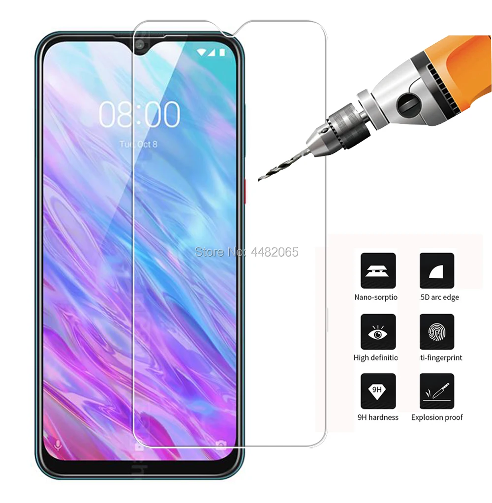 Защитное переднее закаленное стекло для Zte Blade 20 защита экрана смартфона on Smart