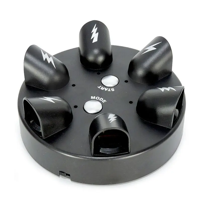 Prank toys joke toys 6 slots polygraph electric shock heart beat lie detector novelty party game