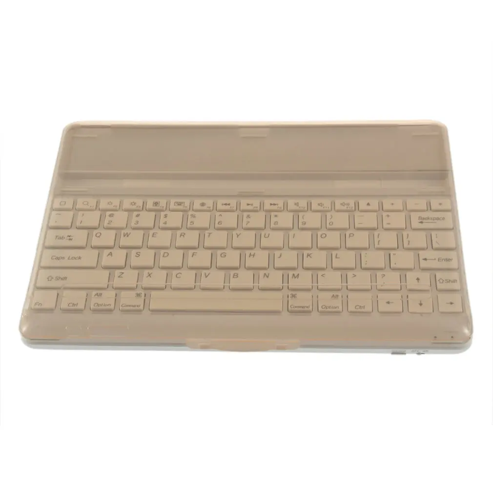Многоязычная Беспроводная клавиатура для Apple Ipad, оранжевая портативная клавиатура, чехол для ноутбука, компьютера, ноутбука