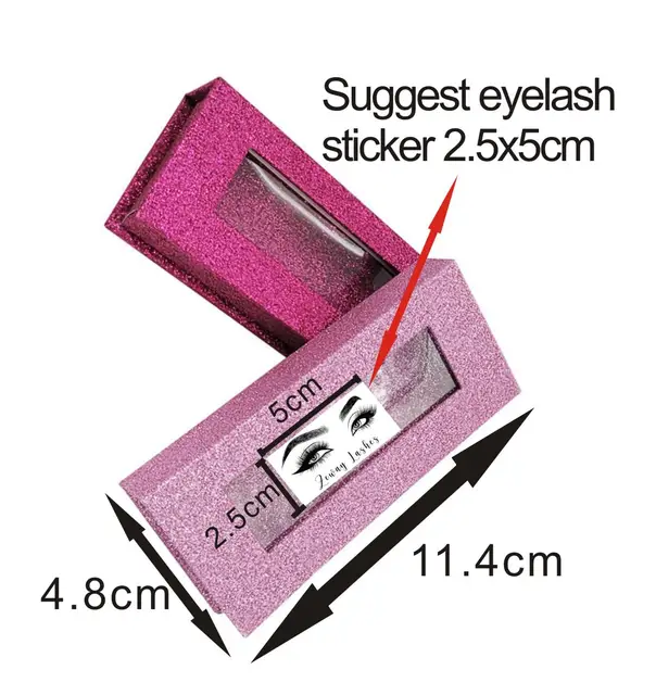 custom eyelash stickers