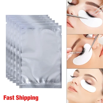 

500 pairs Paper Patches for Eyelash Extension Under Eye Pads Grafted Eye Sticker Lash Extension Eye Paper Patches Makeup Tool