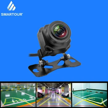

Car Intelligent Dynamic Trajectory Moving Guide Parking Line Rear View Reverse Backup Tracks Camera For Android DVD Monitor
