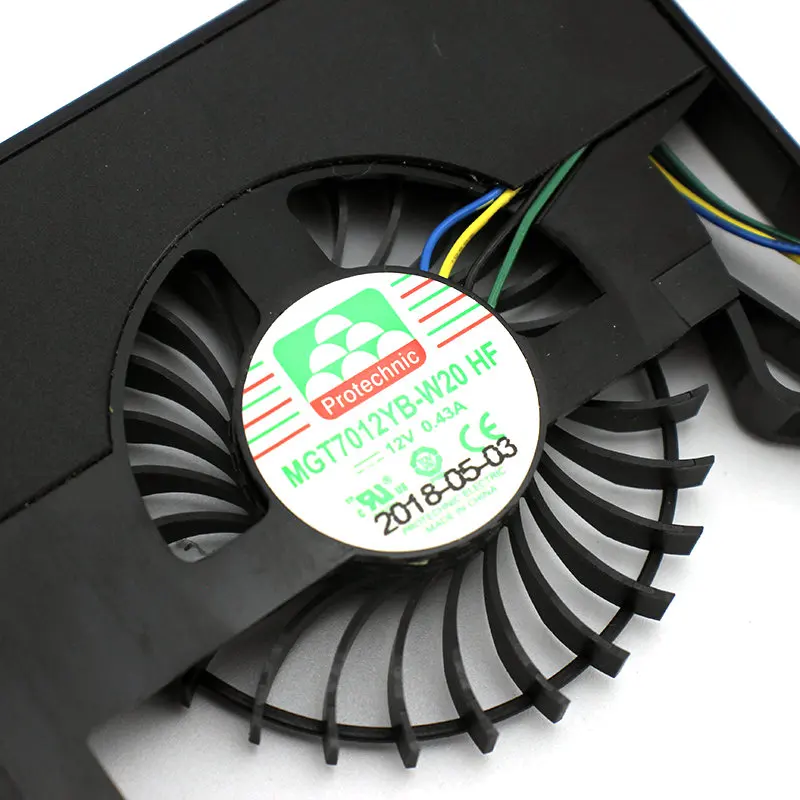Для Quadro P2000 5GB MGT7012YB-W20 HF DC12V 0.43A графика охлаждение для видеокарты вентилятор