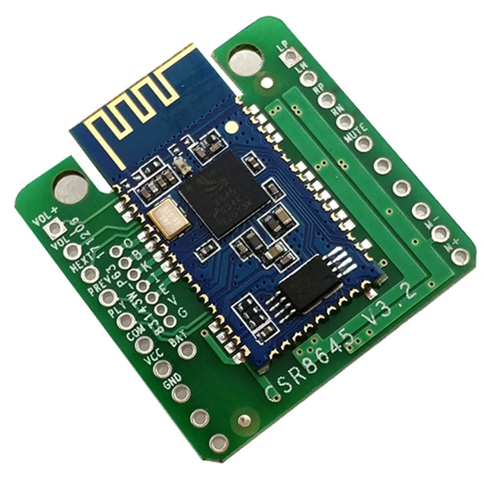

Bluetooth 4.0 CSR8645 Amplifier Board 5W+5W APT-X Stereo Receiver Amp Module