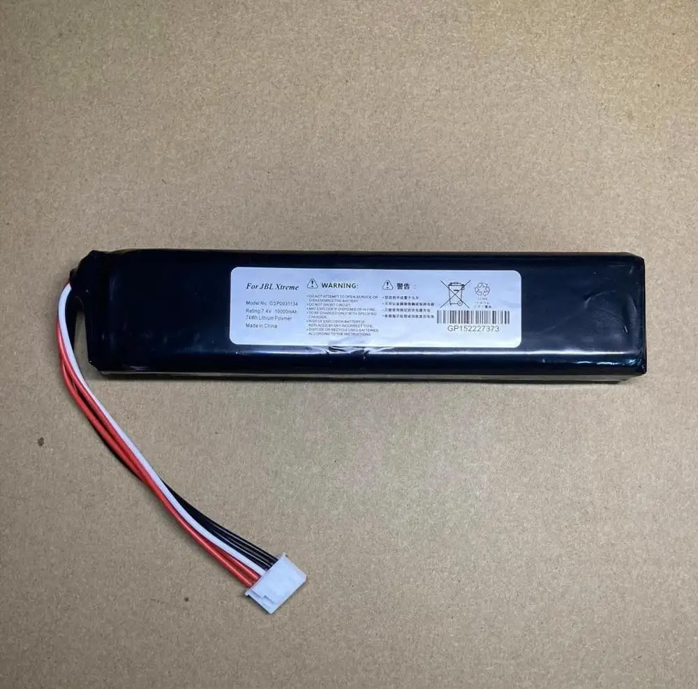 Аккумулятор для JBL XTREME Xtreme GSP0931134 10000 мАч 5200 SUN-INTE-103 2INR19/66-2 номер отслеживания |