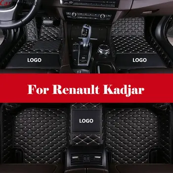 

Automobile Interior Accessories leather Luxury Custom Car Floor Mats Waterproof with Logo For Renault Kadjar