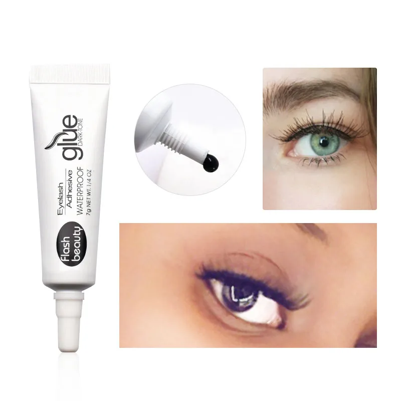 

False Eyelash Glue Black/White Waterproof False Eyelash Adhesive Individual Glue For Lash Extension Cosmetic Tool JS2001