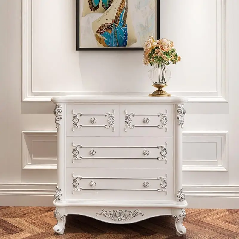 Ретро прикроватный столик Cocina Armarios тв стойка Европейский деревянный Mueble De Sala шкаф Органайзер мебель комод - Цвет: Number 4