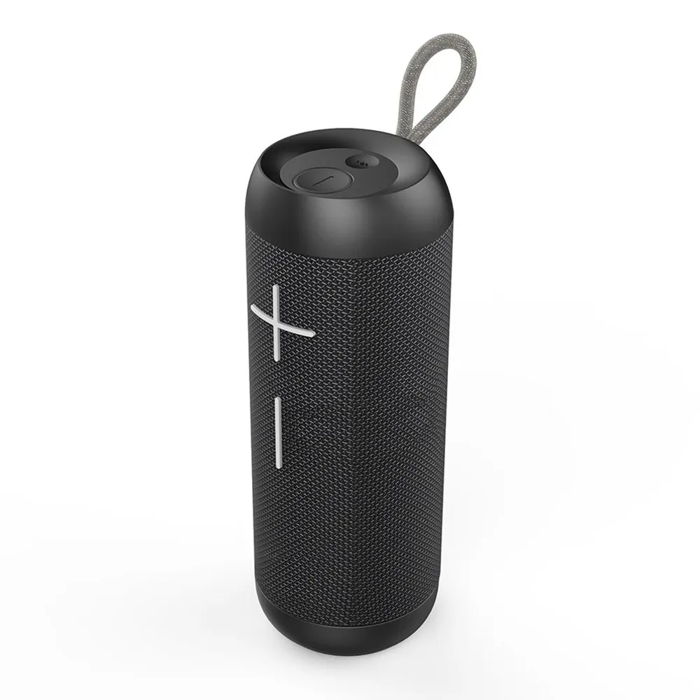 IPX6 Водонепроницаемый сабвуфер Портативный беспроводной Bluetooth колонки TWS соединение с микрофоном Поддержка беспроводной зарядки телефона держатель