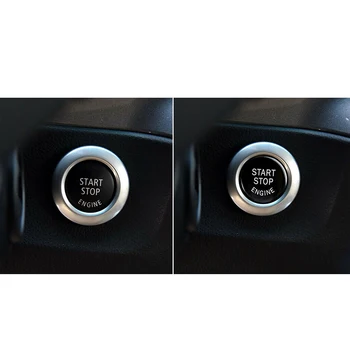 

Start Stop Button Switch cover Engine For BMW F01 F02 F10 F11 F12 2009-2013 Car Black New