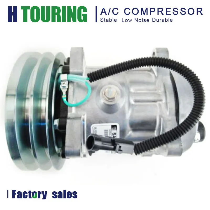 197121A1 1999755C3 1999755C2 Sanden Sd7H15 7H15 4609 U4609 4478 Compressore Ac Per Case New Holland Mc Cormick Steyr Camion 12V