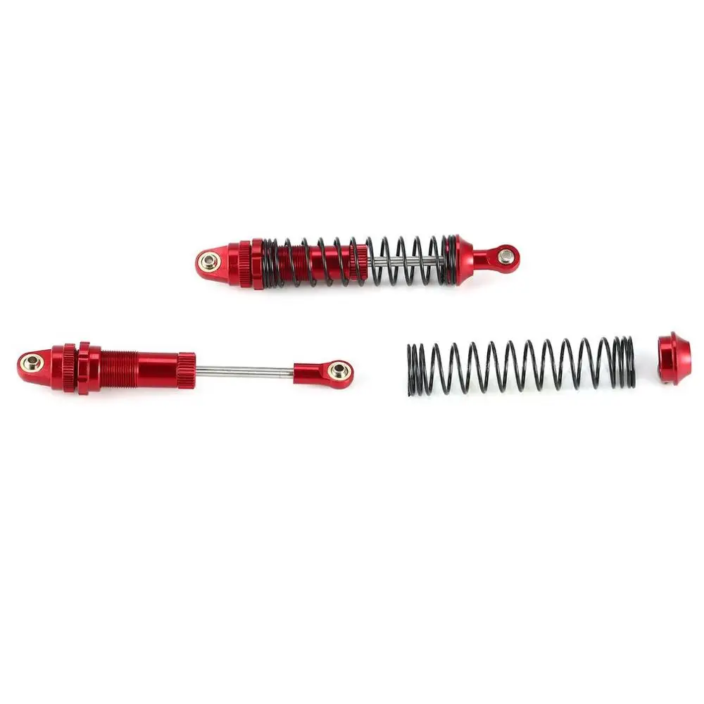 

4pcs 110mm Metal Shock Absorber Suspension for 1/10 RC Car Crawler Model RC4WD AXIAL SCX10 Spare Parts Accessories Kit