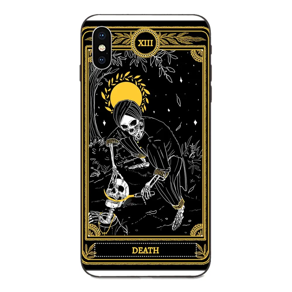 Крутая карта черный бархатцев, Таро для Huawei Honor 5A 6A 6C 7A 7C 7X 8A 8C 8X9 10 P8 P9 P10 P20 P30 Мини Lite рlus