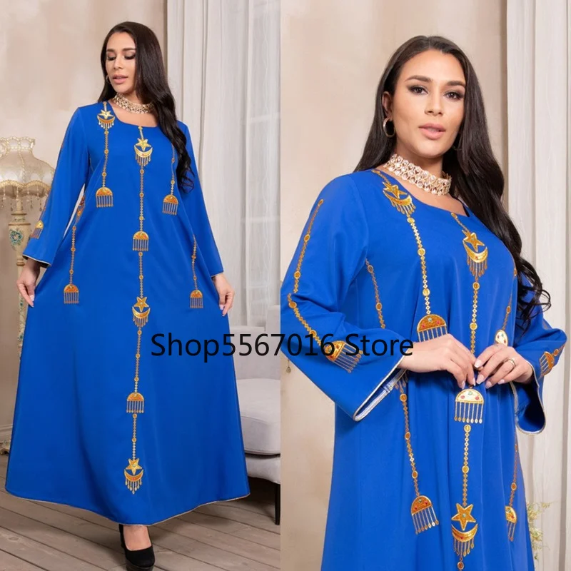 2021 мусульманская Мода Abaya Дубай женщина Jalabiya Турция с длинным рукавом платья