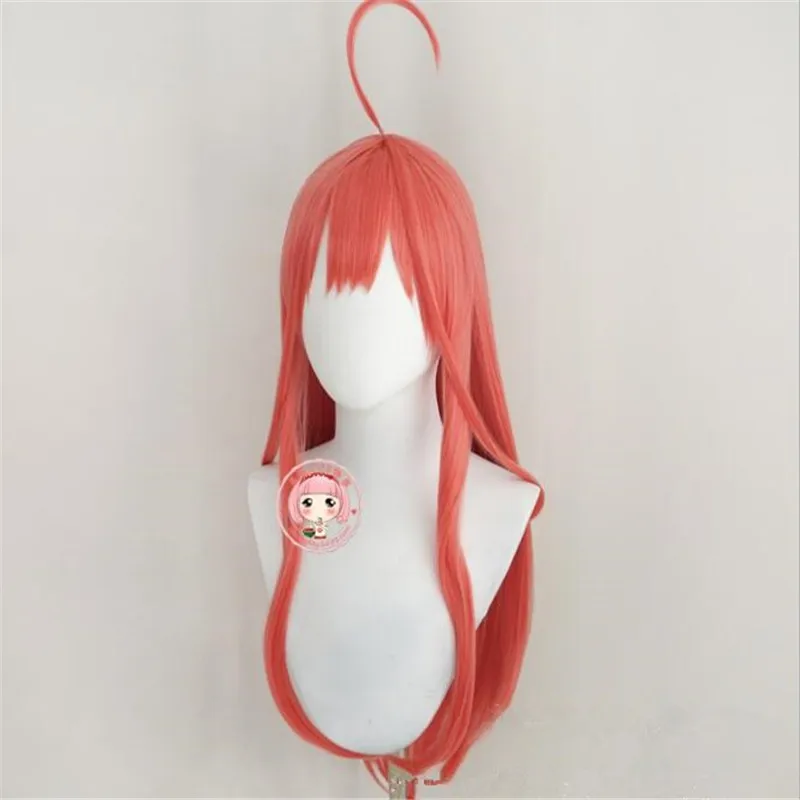 Gotoubun no Hanayome Nakano Itsuki красный длинный парик косплей костюм quintestual Quintuplets термостойкие парики для волос A992