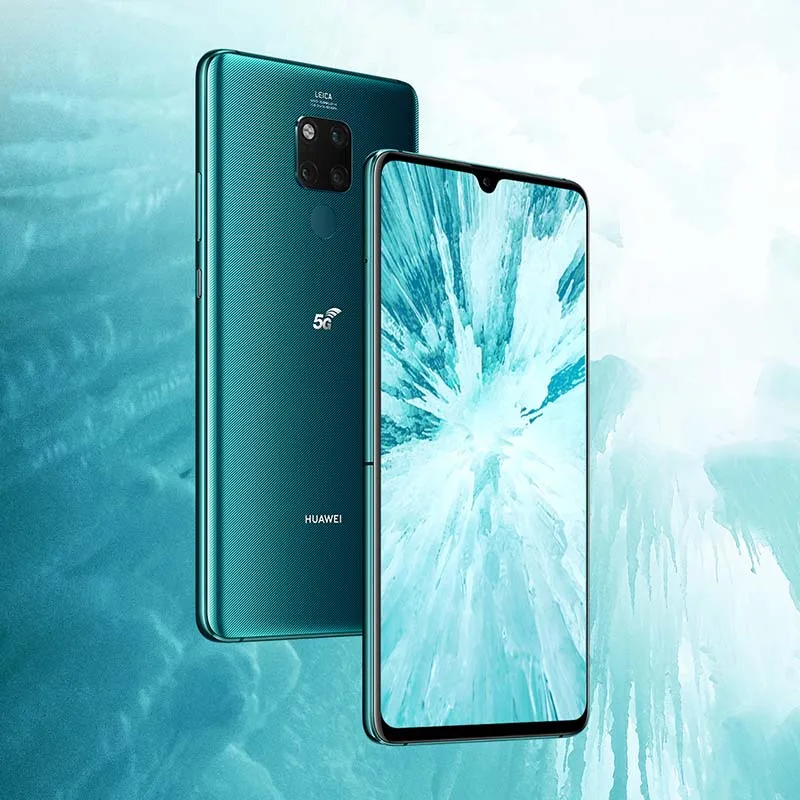 Мобильный телефон huawei mate 20X5G Balong 5000 mate 20X5G версия 7,2 дюймов 8 Гб 256 ГБ Kirin 980 Восьмиядерный 40 Вт SuperCharge