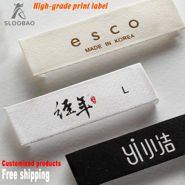 Custom Sewing Labels, Brand Labels, Flowers, Cotton Ribbon Labels, Handmade  Labels (fr001) - Garment Labels - AliExpress