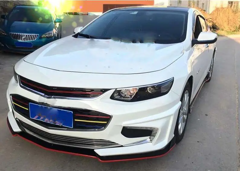 Автомобильный модификация автомобильные аксессуары праймер конверсионный комплект передний задний бампер боковая юбка подходит для Chevrolet Malibu XL