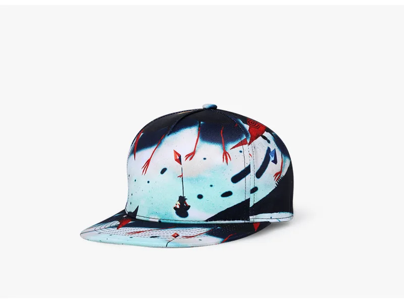 Adjustable Snapbacks Hats Men woman adult hip hop outdoor casual cap Fashion print baseball Snap back caps Multicolor